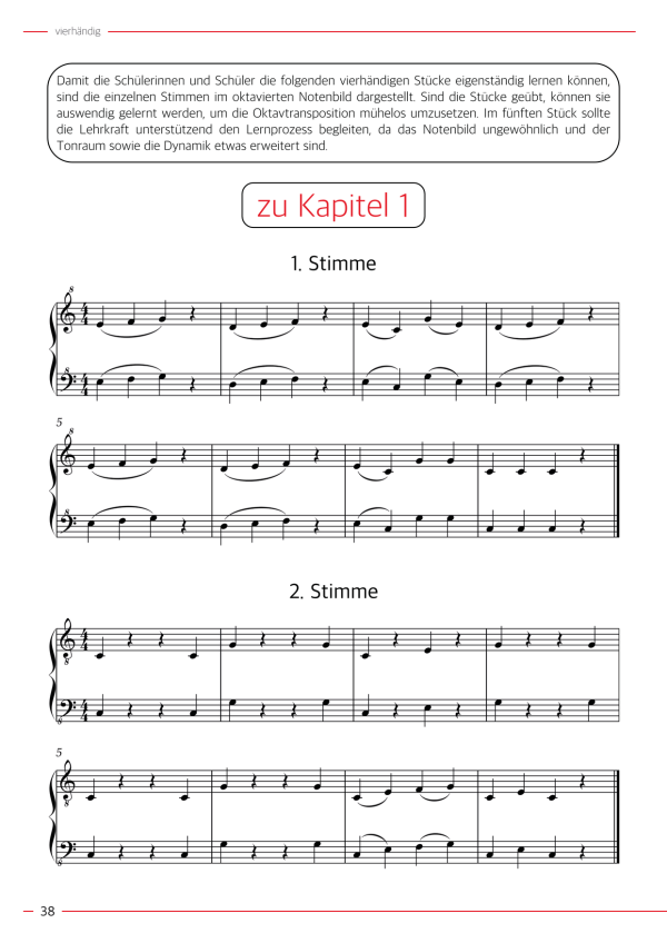 Klavier lernen auf zwei Wegen - Band I – Bild 4